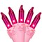 Northlight 50ct Pink Mini Christmas Light Set - 10' Pink Wire